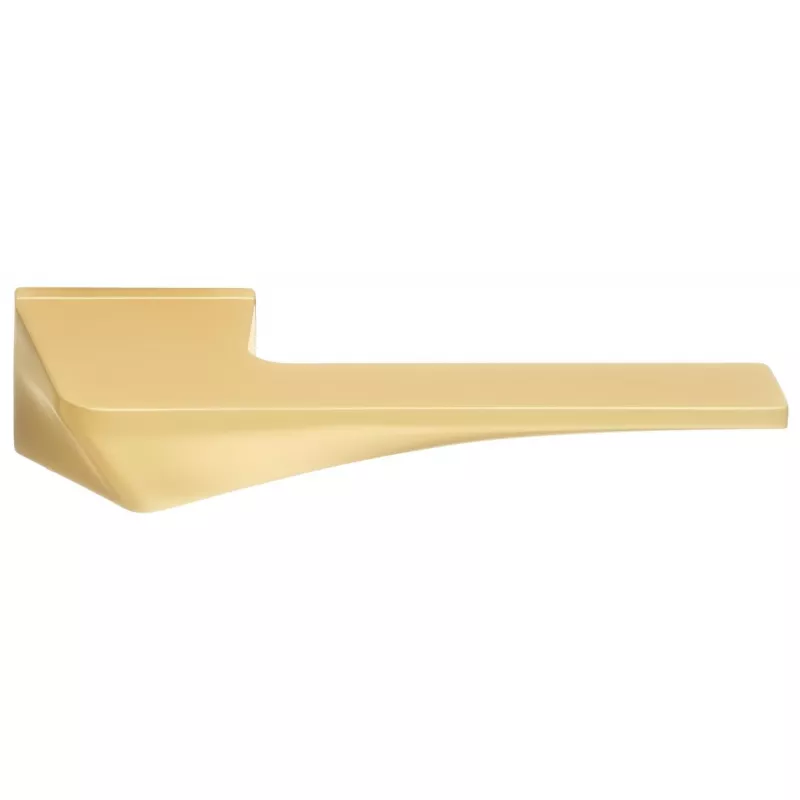 Дверная ручка Extreza Hi-Tech "ARBI" 123 скрытая розетка R14 матовая латунь F02