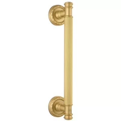 Дверная ручка скоба Extreza BENITO-R02-F02 (BENITO 307) матовая латунь (межос. расстояние 215 мм)