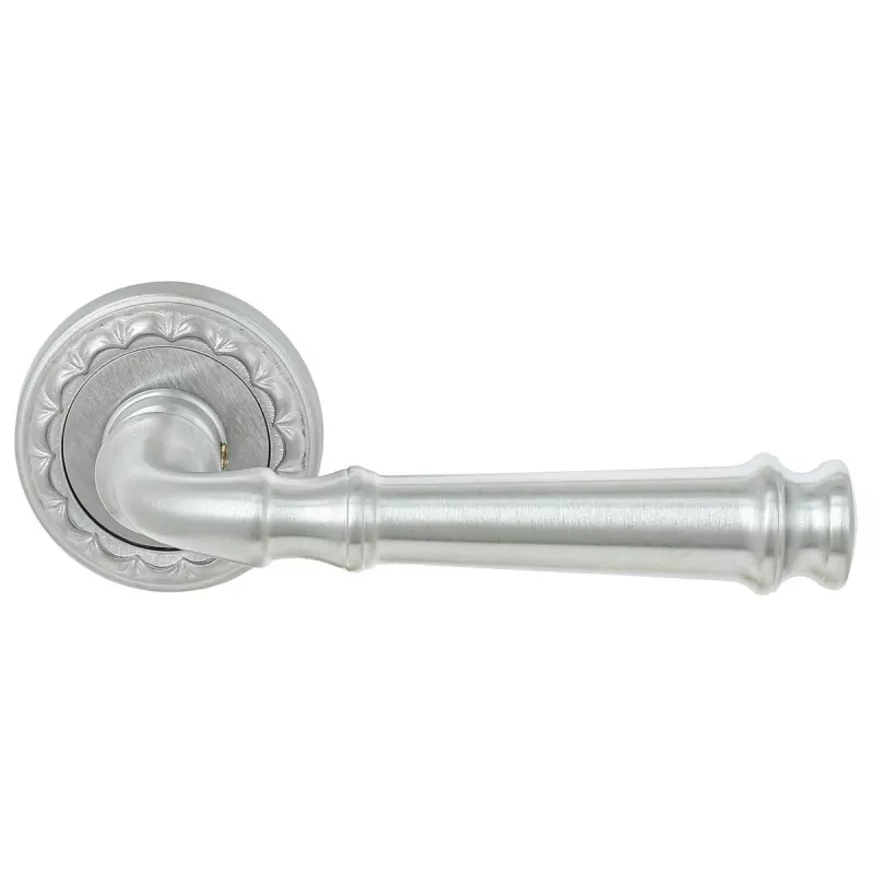 Дверная ручка Extreza "BONO" (Боно) 328 на розетке R02 матовый хром F05