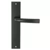 Дверная ручка на планке Extreza Hi-Tech "ELIO" 109 PL11 черный матовый F22