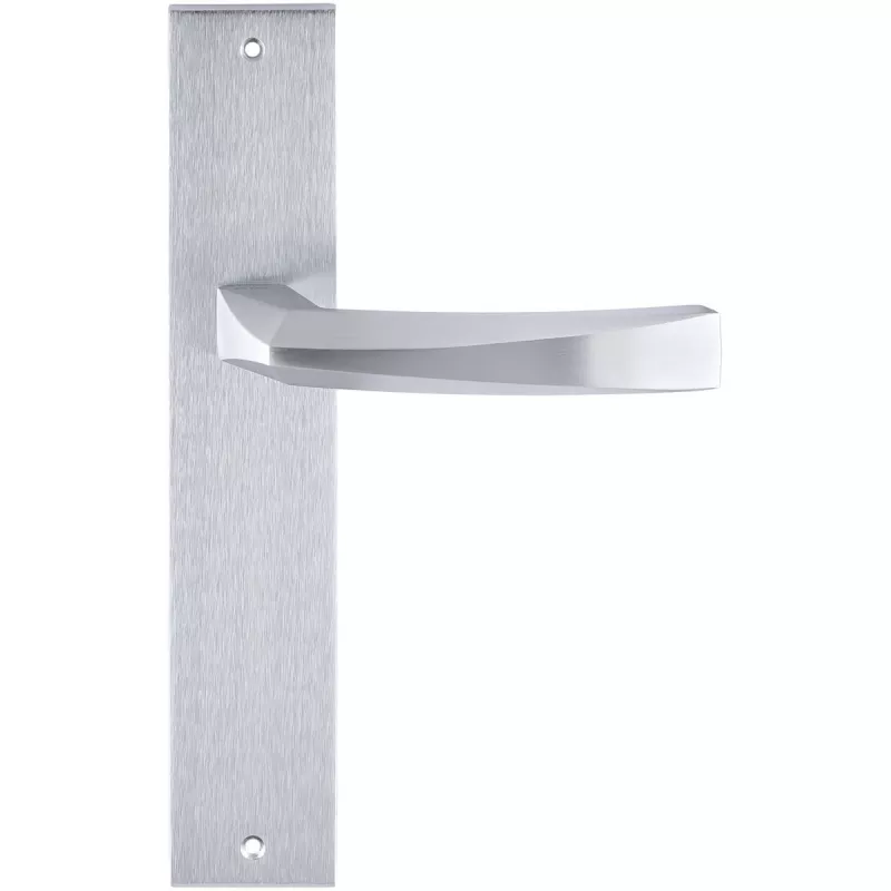 Дверная ручка на планке Extreza Hi-Tech "ELIO" 109 PL11 матовый хром F05