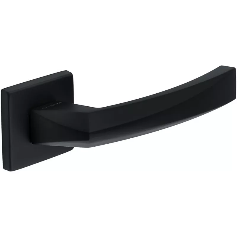 Дверная ручка Extreza Hi-Tech "ELIO" 109 квадратная розетка R11 (7 мм) черный матовый F22