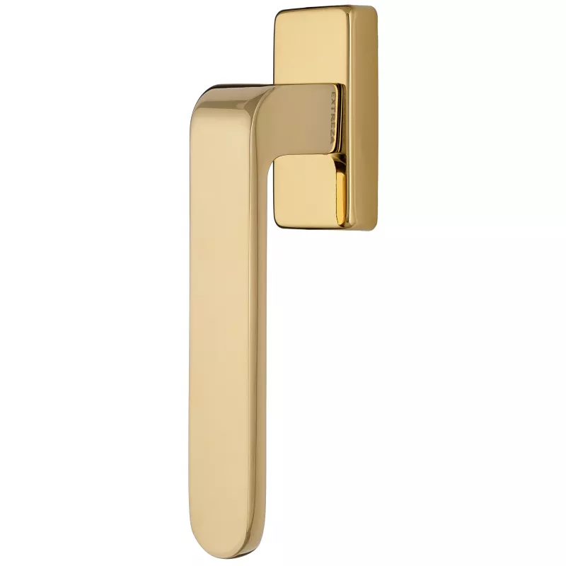 Ручка оконная Extreza Hi-Tech "RUBI" 121 HW полированная латунь PVD F06