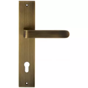 Дверная ручка на планке под цилиндр Extreza Hi-Tech 