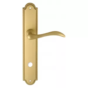 Дверная ручка на планке Extreza AGATA-PL03-WC96-F02 (AGATA 310) матовая латунь