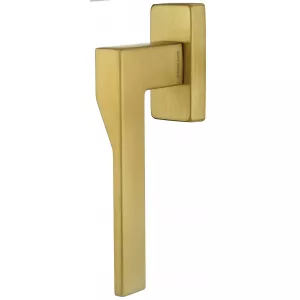 Оконная ручка Extreza ADONA-HW-F08 (ADONA 122) матовая латунь PVD