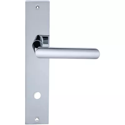 Дверная ручка на планке Extreza Hi-Tech "AQUA" 113 PL11-WC-96 полированный хром F04
