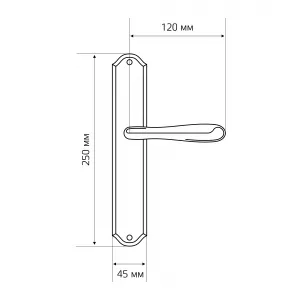Дверная ручка Extreza 