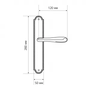 Дверная ручка Extreza 