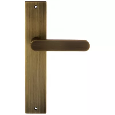 Дверная ручка Extreza Hi-tech "JEMMA" 116 на планке PL11 матовая бронза F03