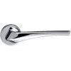 Дверная ручка Extreza Hi-Tech "GIRA" (Гира) 108 на розетке R12 полированный хром F04