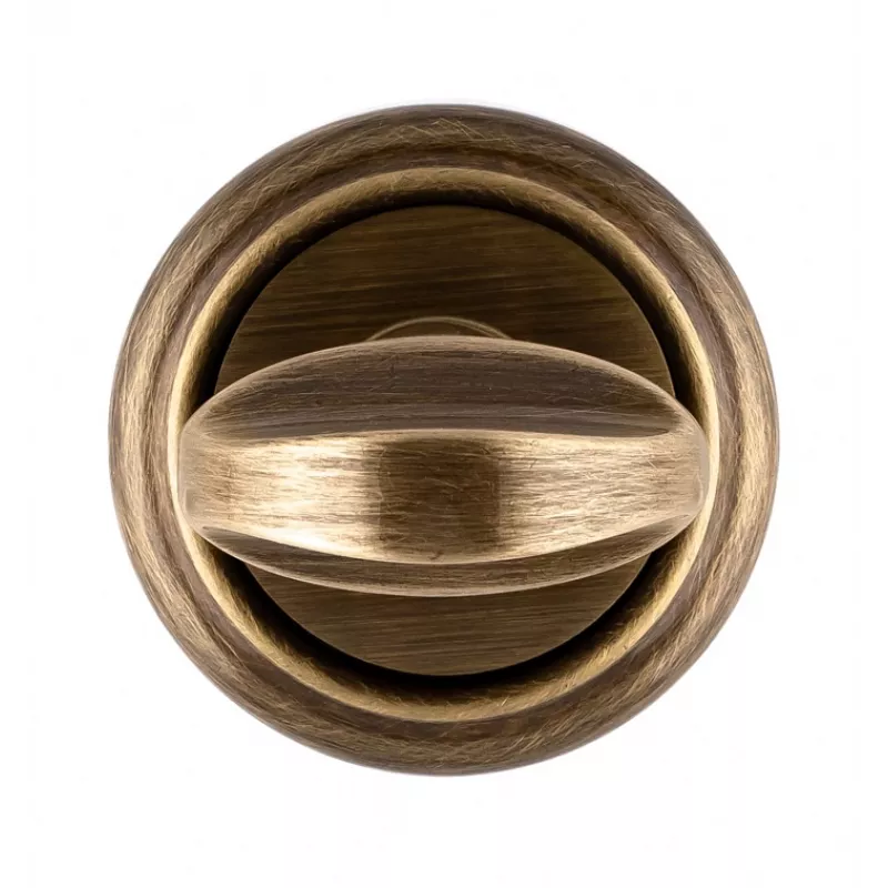 Фиксатор поворотный Extreza WC-R01 полированная бронза F43