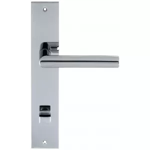 Дверная ручка на планке Extreza ODA-PL11-WC96-F04 (ODA 133) полированный хром