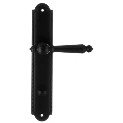 Ручка дверная Extreza "DANIEL" 308 на планке PL03 WC черный матовый F22