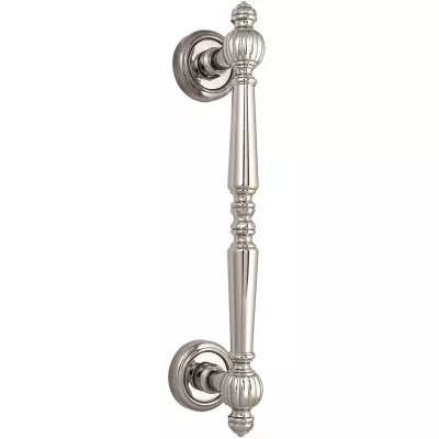 Ручка дверная скоба Extreza "DANIEL" (Даниель) R01 полированный никель F21