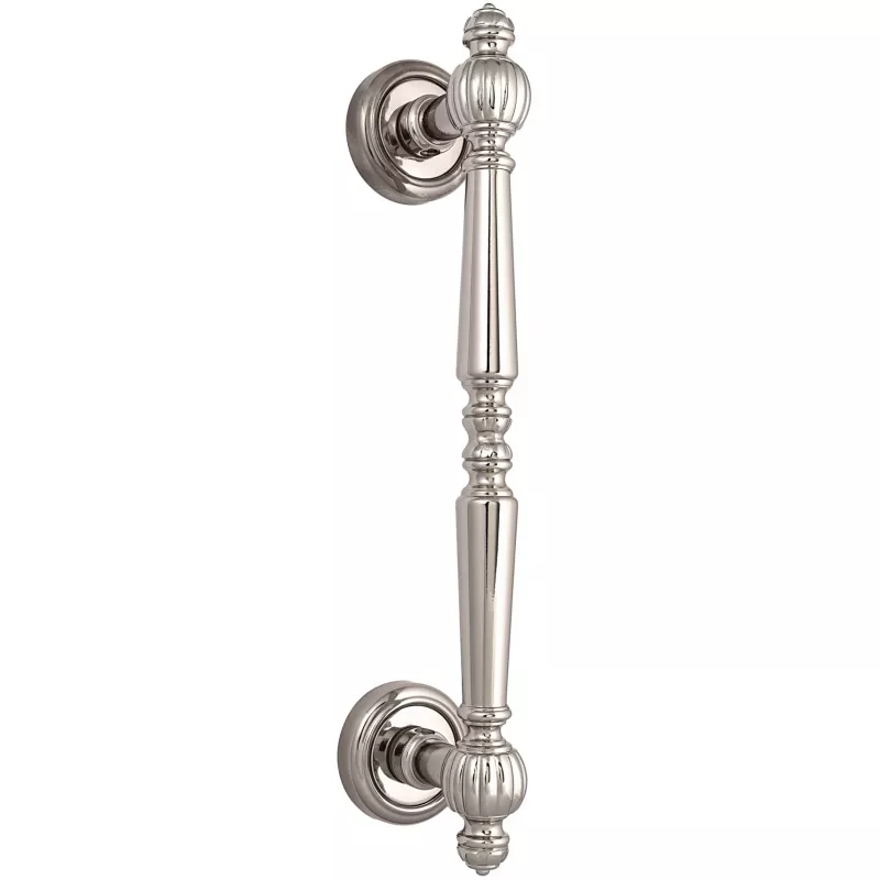 Ручка дверная скоба Extreza "DANIEL" (Даниель) R01 полированный никель F21