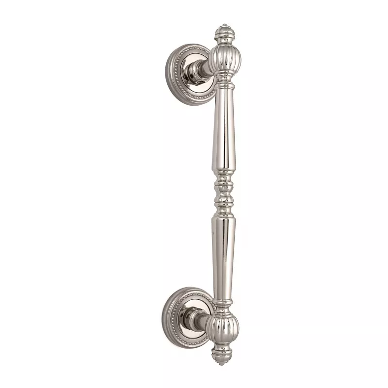 Ручка дверная скоба Extreza "DANIEL" (Даниель) R03 полированный никель F21