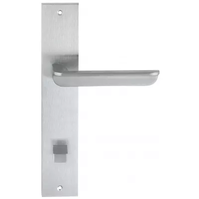 Дверная ручка на планке Extreza "FOSSA" 136 PL11-WC-96 матовый хром F05