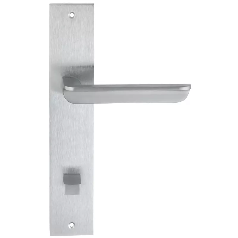 Дверная ручка на планке Extreza "FOSSA" 136 PL11-WC-96 матовый хром F05