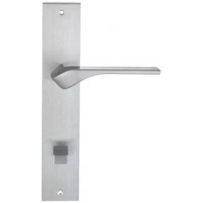 Дверная ручка на планке Extreza "AURA" 134 PL11-WC-96 матовый хром F05