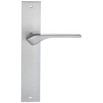 Дверная ручка на планке Extreza "AURA" 134 PL11 матовый хром F05