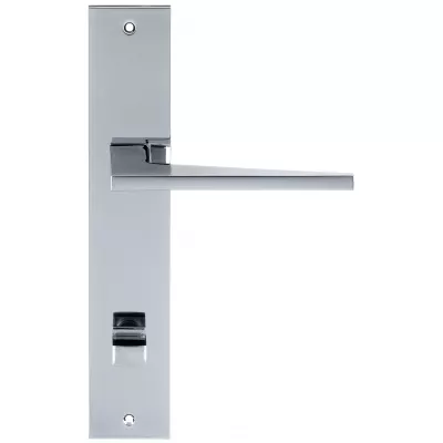 Дверная ручка на планке Extreza Hi-Tech "AZIMUT" 102 PL11-WC-96 полированный хром F04