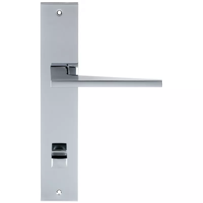 Дверная ручка на планке Extreza Hi-Tech "AZIMUT" 102 PL11-WC-96 полированный хром F04