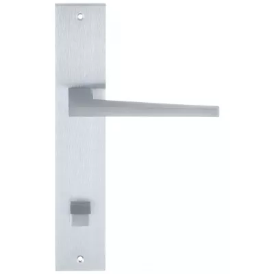 Дверная ручка на планке Extreza Hi-Tech "AZIMUT" 102 PL11-WC-96 матовый хром F05