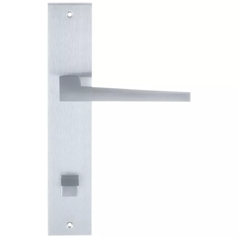 Дверная ручка на планке Extreza Hi-Tech "AZIMUT" 102 PL11-WC-96 матовый хром F05