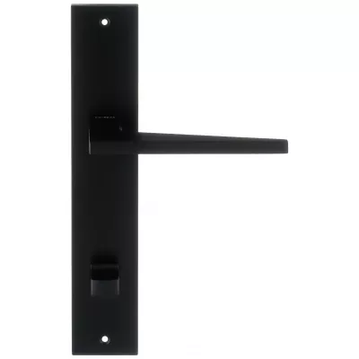 Дверная ручка на планке Extreza Hi-Tech "AZIMUT" 102 PL11-WC-96 черный матовый F22