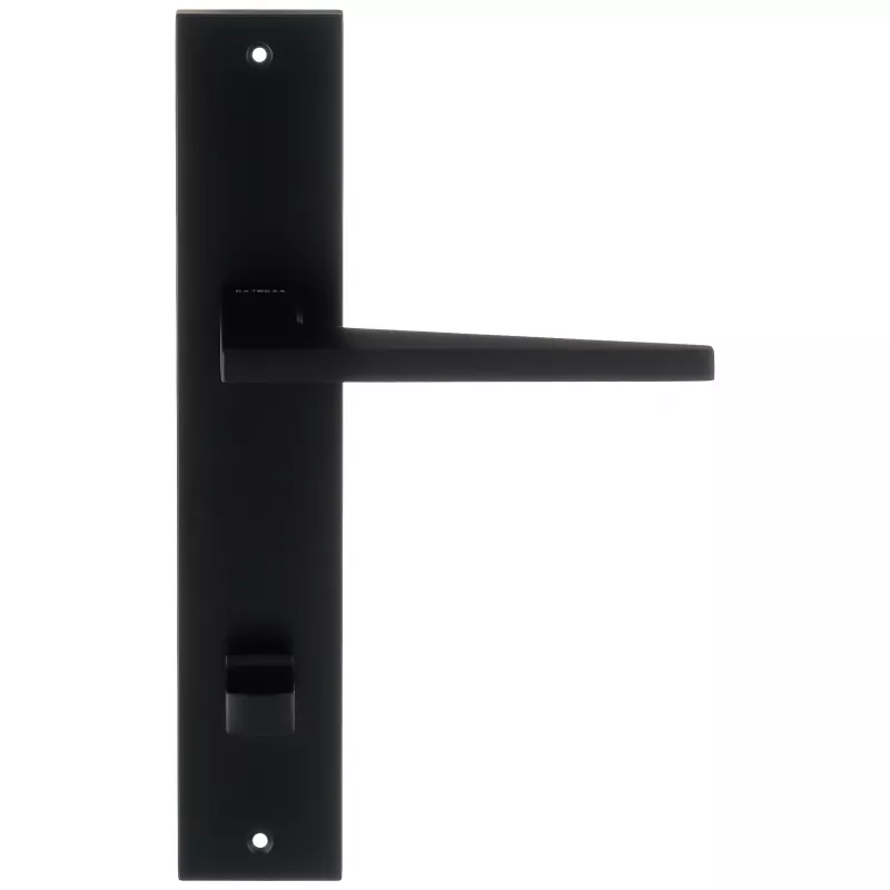 Дверная ручка на планке Extreza Hi-Tech "AZIMUT" 102 PL11-WC-96 черный матовый F22