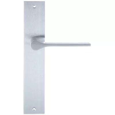 Дверная ручка на планке Extreza Hi-Tech "LONDA" (Лонда) 131 PL11 матовый хром F05