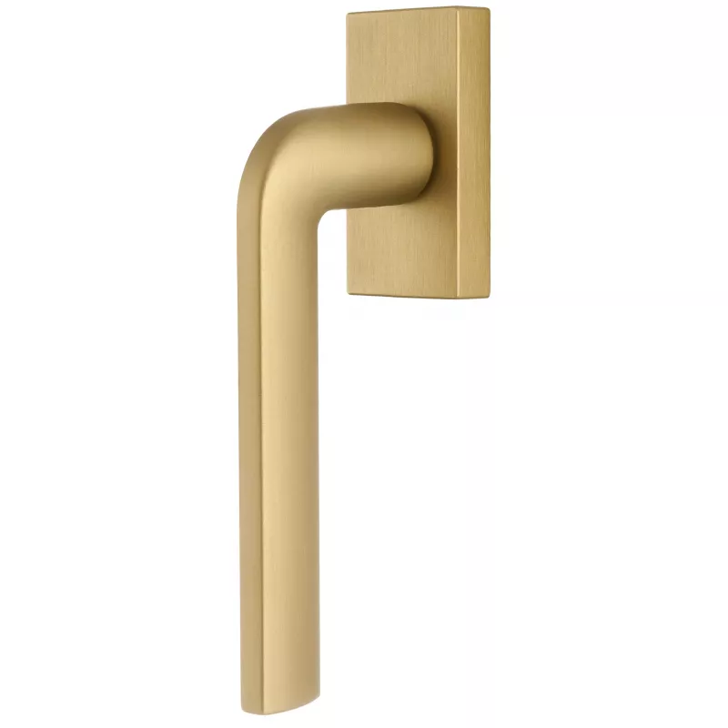 Ручка оконная Extreza "TERNI" 320 HW-HI-TECH матовая латунь F02