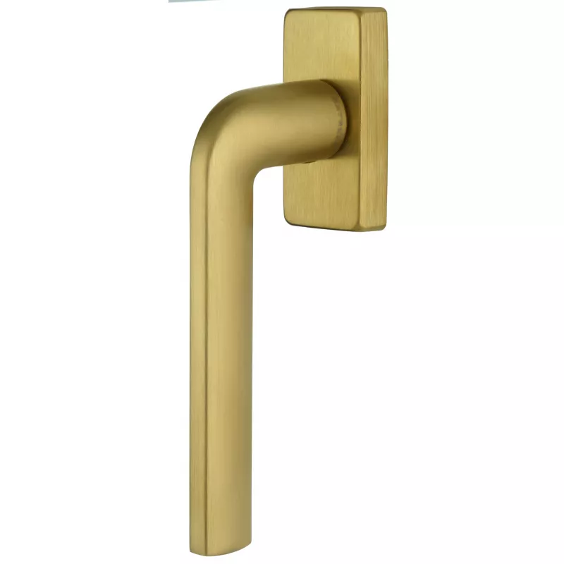 Ручка оконная Extreza "TERNI" 320 HW-HI-TECH матовая латунь PVD F08