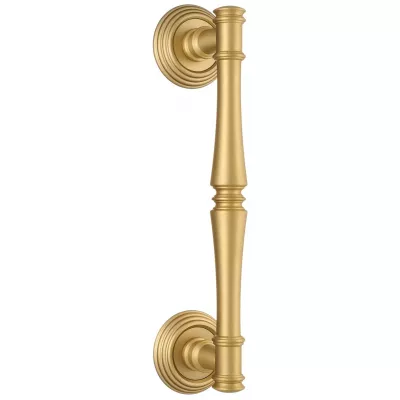 Ручка дверная скоба Extreza "PIERO" (Пьеро) 326 R05 матовая латунь F02