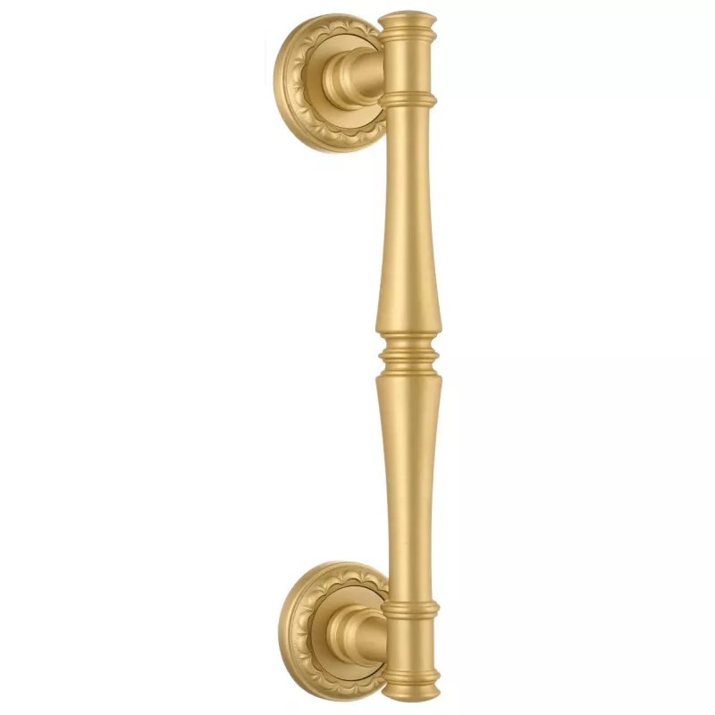 Ручка дверная скоба Extreza "PIERO" (Пьеро) 326 R02 матовая латунь F02