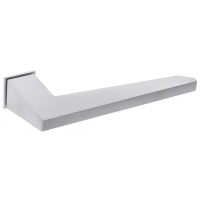 Дверная ручка Extreza Hi-Tech "AZIMUT" 102 квадратная розетка mini R21 (2 мм) матовый хром F05