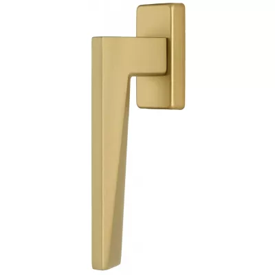 Ручка оконная Extreza Hi-Tech "AZIMUT" (Азимут) 102 HW матовая латунь F02