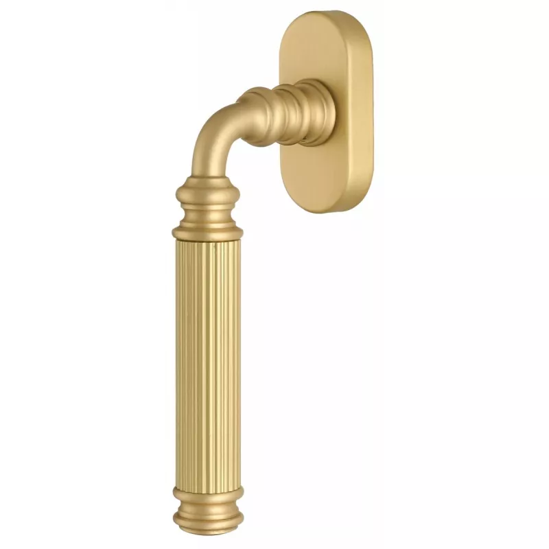 Оконная ручка Extreza BENITO-HW-F02 (BENITO 307) матовая латунь