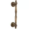 Ручка дверная скоба Extreza "DANIEL" (Даниель) R02 матовая бронза F03