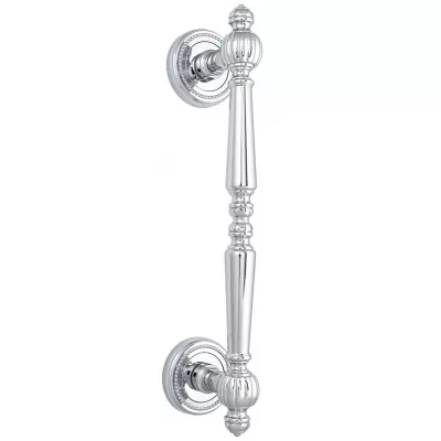 Ручка дверная скоба Extreza "DANIEL" (Даниель) R03 полированный хром F04