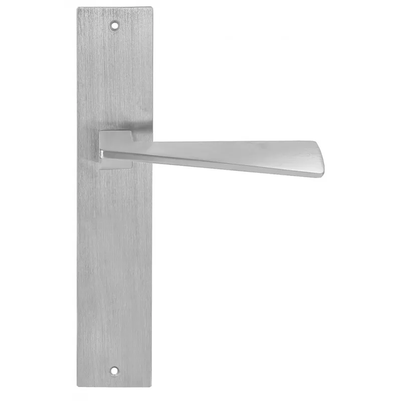 Дверная ручка на планке Extreza Hi-Tech "DIA" 118 PL11 матовый хром F05