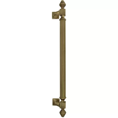 Ручка дверная скоба Extreza "IMPERO" 470 мм, матовая бронза F03