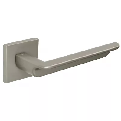 Дверная ручка Extreza "FOSSA" 136 на розетке R15 матовый никель F20