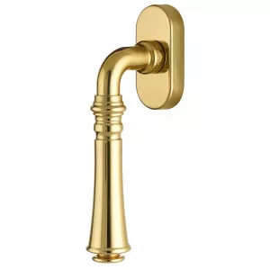 Оконная ручка Extreza CANNA-HW-F01 (CANNA 327) полированная латунь