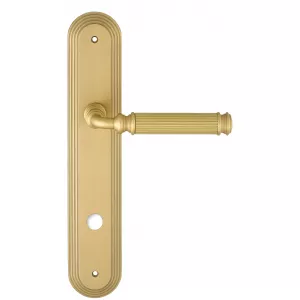 Дверная ручка на планке Extreza BENITO-PL05-WC96-F02 (BENITO 307) матовая латунь