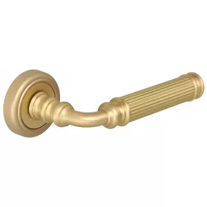 Дверная ручка Extreza BENITO-R01-F02 (BENITO 307) матовая латунь