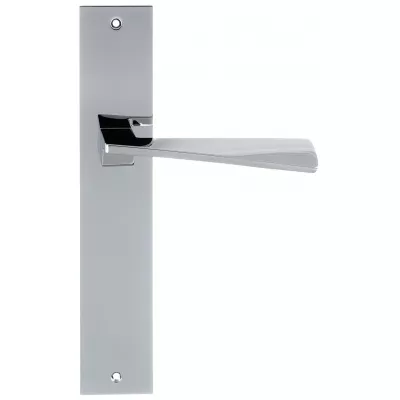 Дверная ручка на планке Extreza Hi-Tech "DIA" 118 PL11 полированный хром F04