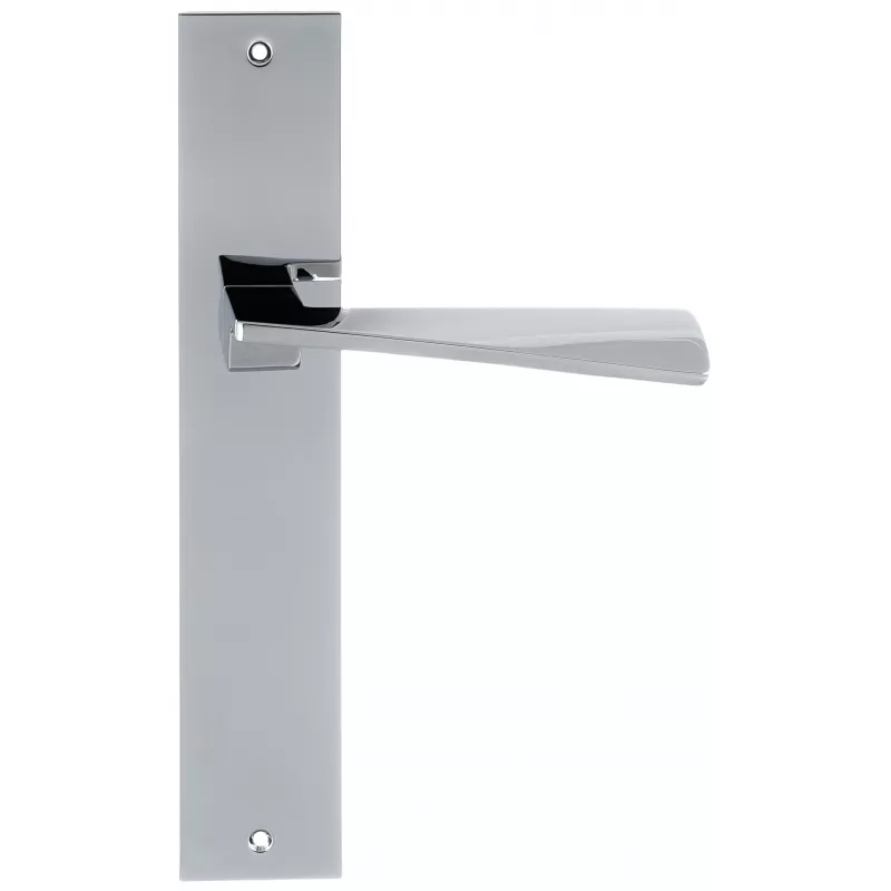 Дверная ручка на планке Extreza Hi-Tech "DIA" 118 PL11 полированный хром F04