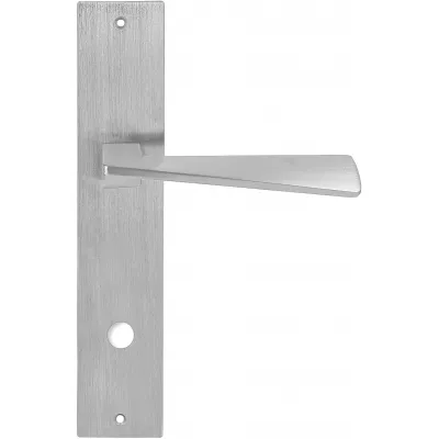 Дверная ручка на планке Extreza Hi-Tech "DIA" 118 PL11-WC-96 матовый хром F05